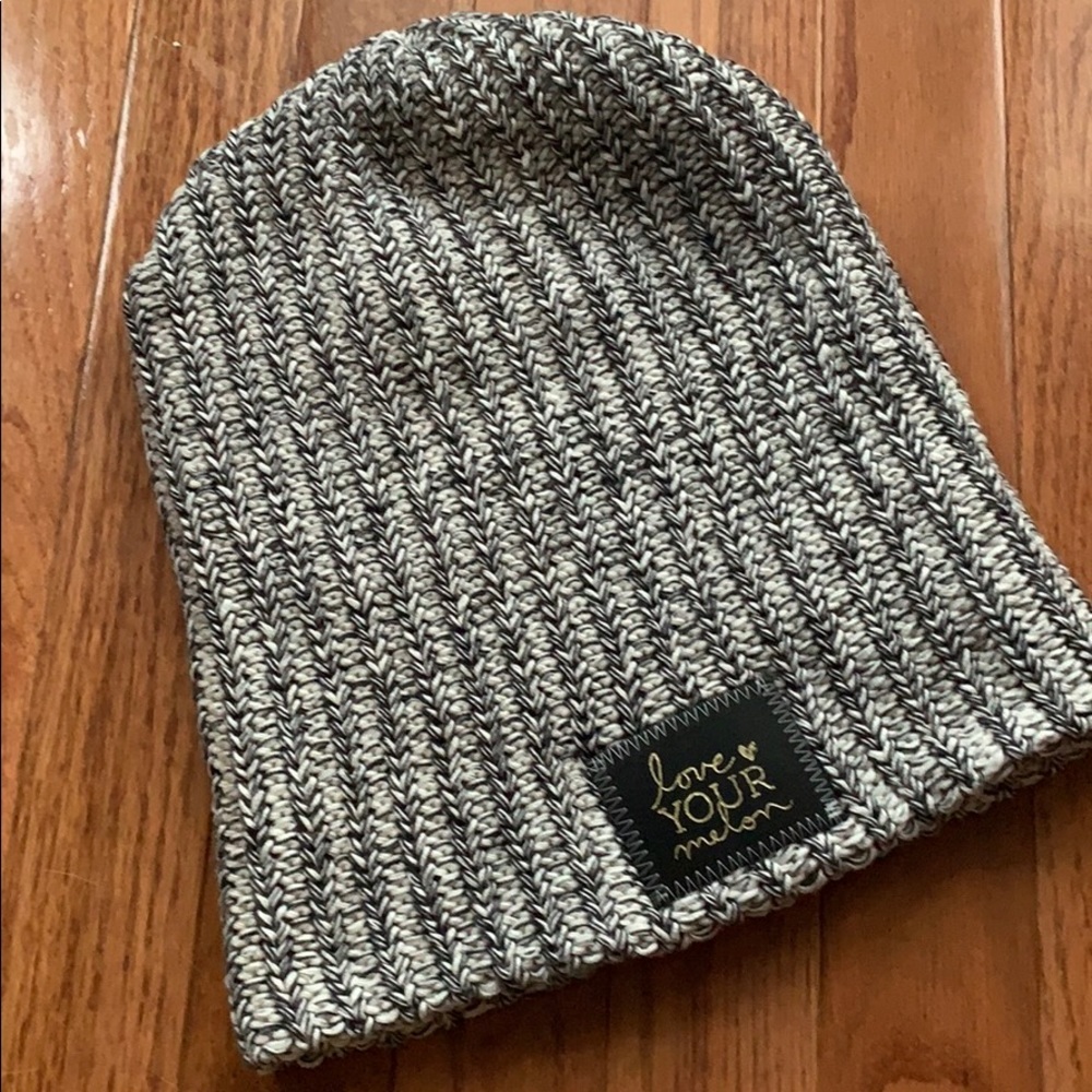 Love your melon foil beanie